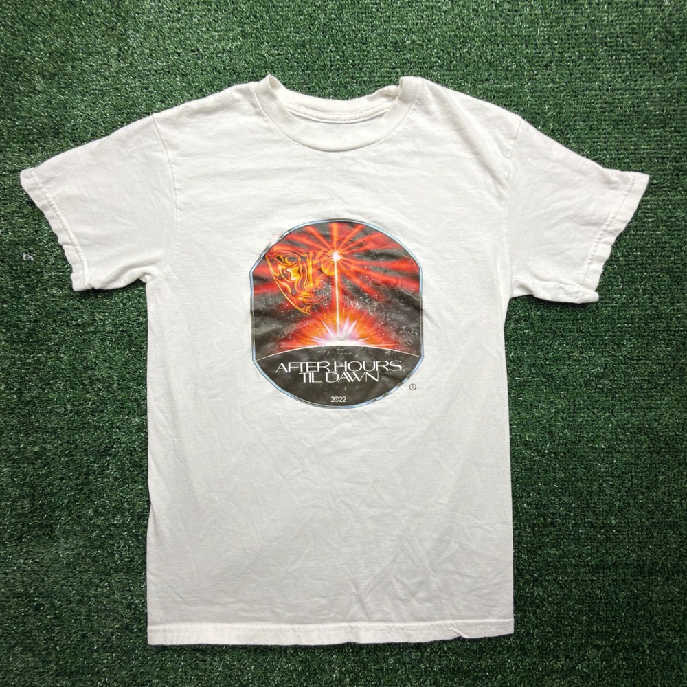 The Weeknd After Hours Til Dawn 2022 Global Stadium Tour White Graphic T-Shirt